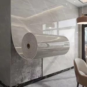 Factory 3D Gold Marble Foam Wall Sticker Waterproof Fireproof Self-Adhesive Peel and Stick Indoor Renovation Wallpaper