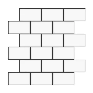 Factory 3D PU Wallpaper Tiles Peel and Stick Wall Tiles12″x12″ Wall Tile Stickers for Kitchen Bathroom Interior Decoration