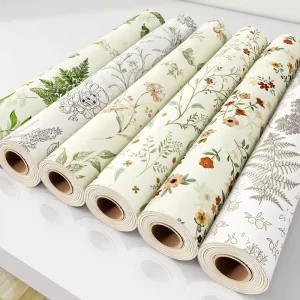 Factory Direct French Retro Stickers Self adhesive Wallpaper Desktop Change Color Waterproof Moisture proof Thickening