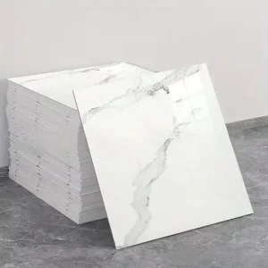 Factory Direct Marble Tile Wall Sticker Peel and Stick Wall Covering Waterproof Removable for Kitchen Bathroom Home Decor