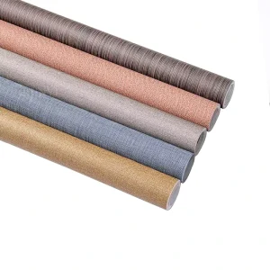 Factory Direct New Design Modern Apartment Fabric Wallpaper PVC Wallpaper 20OZ Vinyl Wallcovering for Commercial Project