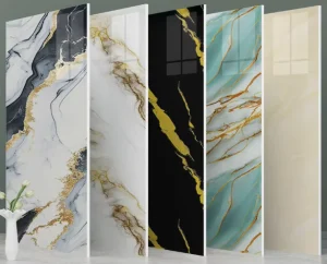Factory Direct PE Foam Waterproof Modern Marble Peel & Stick Wallpaper for Living Room Wall Decoration
