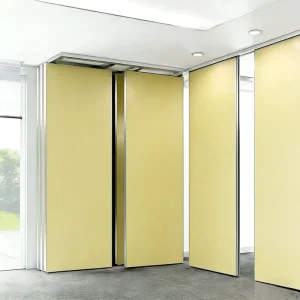 Factory Direct Sale Modern Design Sliding Wall Partition High Effective Sound Absorption Movable Walls for Banquet Kindergarten