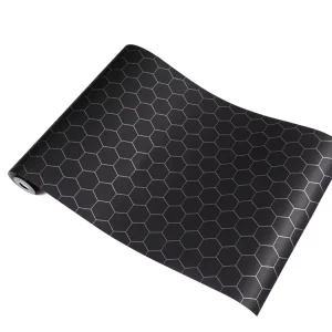 Factory Hot Selling Modern Geometric Patterns Designs Nonwoven Wallpaper Home Decoration