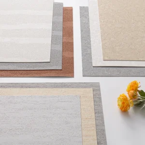 Factory PVC Soft Stone Peel and Stick Wallpaper Waterproof Scratch Resistant Cuttable 3D Wall Panel for Hotel