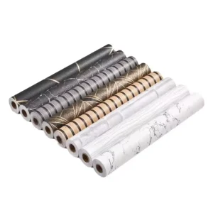 Factory Premium 2.3MM Fluted PET Wall Sticker Waterproof Luxury Self Adhesive Peel and Stick Room Wallpaper Factory