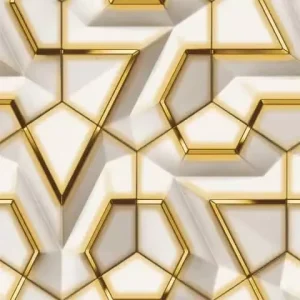 Factory Price 3D Geometric Self Adhesive Wallpaper 45cm*10m PVC Wall Stickers for Living Room Bedroom Hotel Wall Decor