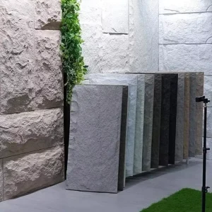 Factory Price 3D Wall Panels FAUX PU Rock Panel Stone Wall Board Artificial Polyurethane Stone Panel