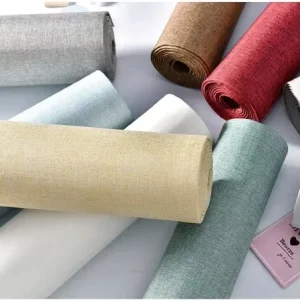 Factory Price Diatom Mud Fabric Wall Panel Diy Sizes Peel and Stick Fabric Wallpaper