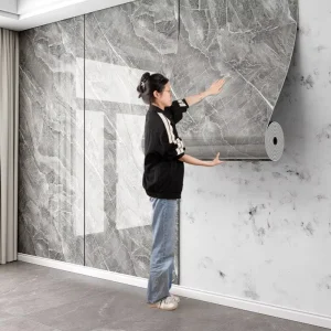 Factory Price Premium IXPE Foam 3D Marble Wallpaper Self Adhesive Peel and Stick for Kitchen Bathroom Living Room Renovate