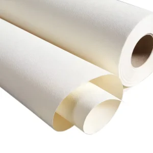 Factory Price Waterproof Moisture-Proof Printable White With Vertical Stripe Embossed Texture Matte Wall Paper Wallpapers