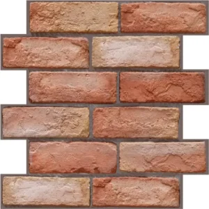 Factory Produced Modern Style 3D Marble Brick PVC Self adhesive Wallpaper Retro Multi Style Embossed Waterproof Vacuum Formed