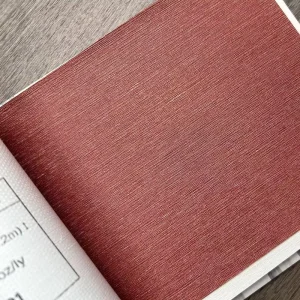 Factory Soft Color Fabric Backed Vinyl Wall Cloth Hotel Used Wallpaper Wallcoverings