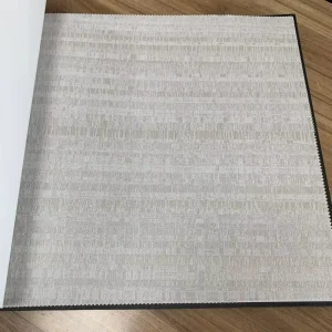Factory Supply Function Wallpaper Vinyl Fabric Texture Wall Paper Wall Covering Home Improvement Home Decor Hotel