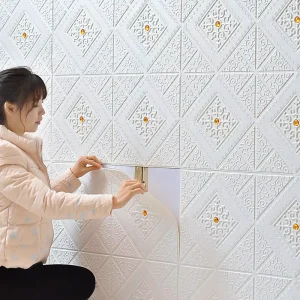 Factory Supply Waterproof 3D Wallpaper Designer for Home Decoration