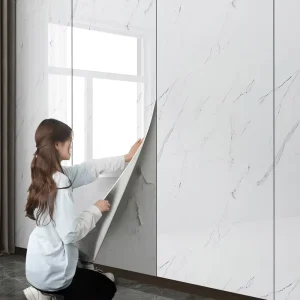 Factory Wall Stickers Waterproof High Temperature Resistant Self Adhesive Wallpaper Peel Stick Installation