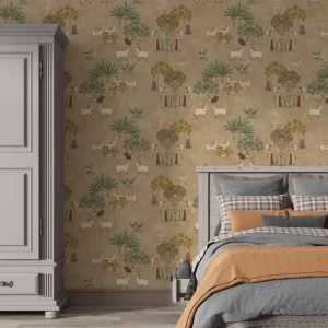 Factory Wallpaper PVC Vinyl New Design in Indian African Bangladesh Afghanistan Market