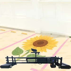 Faith Intelligent Touch Screen Wall and Floor Printer for 3D Mural Background Printing