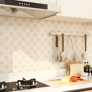 Fancy fix Kitchen Mosaic Waterproof Peel and Stick Wallpaper