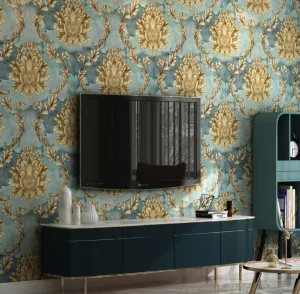 Fashionable Pattern Self adhesive Wallpaper Detachable Wall Decoration Suitable for Bedrooms