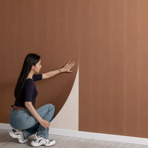 Faux Stone Wall Panel Roll Peel and Stick Anti-fouling Self-adhesive Stone Pattern Wall Panel Soft Stone Wall Sticker Roll