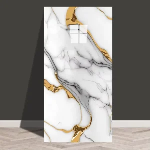Fire Flame Retardant Marble Self Adhesive Waterproof PVC Plastic LVT Wall Stickers Home Decoration Vinyl LVT 3D Wall Sticker