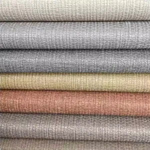 Fireproof Fabric Backed Vinyl Wallcoverings PVC Wall Paper Wallpaper Rolls for Hotel Wall Decoration