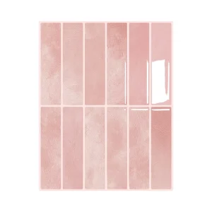 Fireproof Geometric Peel and Stick Backsplash Tiles Renter Friendly DIY Wall Stickers