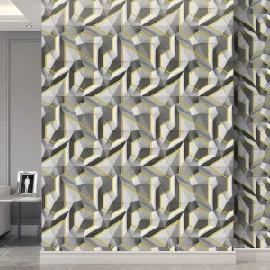 Fireproof Removable Wall Self Adhesive Marble Design Kitchen Tile Stickers for Wall Decoration