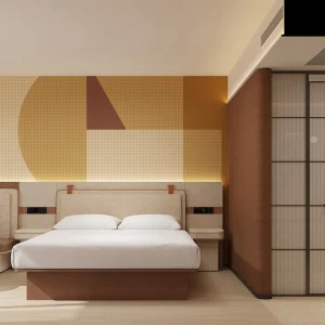 Five Star Hotel Modern Luxury Fireproof Eco-Friendly Durable Wallpaper for Birthday Interior and Outdoor Bedroom Decor