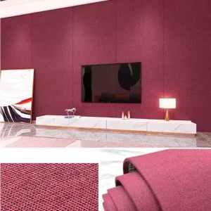Flexible Foam Core Peel and Stick Wallpaper Wall Sticker for Rental House Wall Upgrade