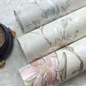 Floral House Decor 3d Wallpaper Rolls Modern Style Decoration Wall Paper