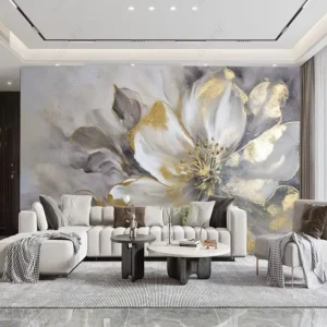 Floral Wallpaper 3D Mural Wall Murals for Home Decoration
