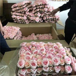 Flower Wall 3d Floral Backdrop Wall Decorative Flower Wall Backdrop Zipper 5d Silk Rose Wallpaper