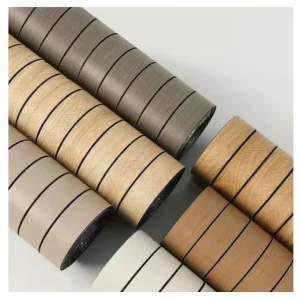 Fluted Wallpaper Home Decoration Waterproof Self Adhesive 3D Grille Wall Panel