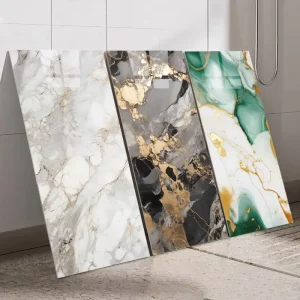 Foam Self-Adhesive Wall Stickers Marble Wall Roll Waterproof Removable Wallpaper Custom Home Decor for Room Hotel
