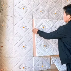 Foam Wall Stickers 3D Ceiling Wallpaper 3D Mural Wallpaper Modern