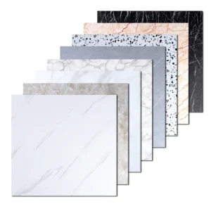 For Kitchen Marble Pattern Square Peel and Stick Self Adhesive Wallpaper