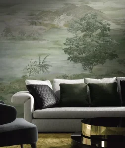 Forest Wall Mural Tree Large Nature Landscapes Modern Bedroom Living Room Wall Decor Non Woven Wrinkle Resistant Panel