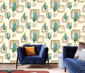 Foshan Fashion Wallpaper Designs 3D Vinyl Wallpaper