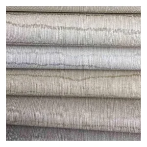 Free Sample European Style Vinyl Wallcovering PVC Wall Fabric Textured Decorative Wallpaper for Living Room Hotel
