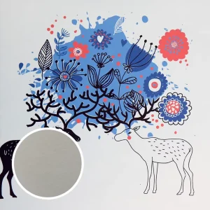Free Sample Low Moq Custom Design Wall Paper Rolls Non woven Blank Printable Wallpaper Inkjet Printing Mural