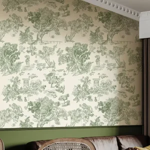 French Jungle Waterproof Household Bedroom Light Luxury Retro Murals Hand painted 3D Homestay Wall Cloth Wallpaper