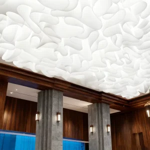 French Textured Paper Stretch Ceiling Decor Bathroom Textured Color Backdrop Paper