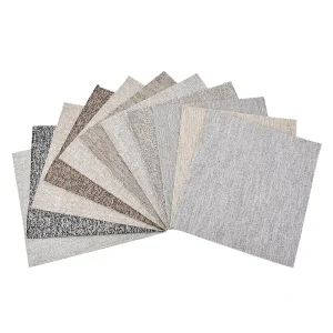 Fumeng Waterproof Fireproof PVC Vinyl Wallpaper Easy Clean Non Woven Texture Modern Minimalist Decorative Wall Covering Home