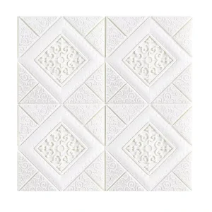 Geometric 3D Self Adhesive Waterproof Wall Stickers for Living Room Ceiling Roof Decoration Household Use