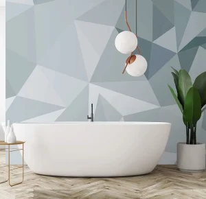 Geometric Design Customized Wall Murals Nature 3D Wall Paper 3D Home Wallpaper