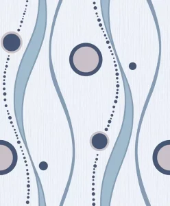 Geometric Design PVC Wall Paper Home Decorative Wallpaper