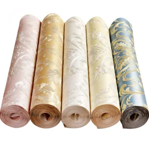 Geometric Floral Texture Gloden Wallpaper Rolls 3d Self adhesive Fabric Wallpaper Home Decoration Self Adhesive Wallpaper Rolls