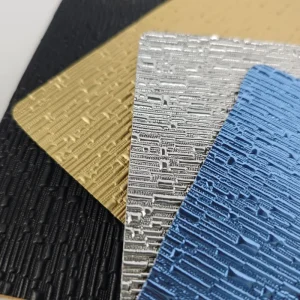 Geometric Modern Waterproof 3D Wallpaper Rolls for Panel Decoration Textured PVC PET Interior Wall Art Film